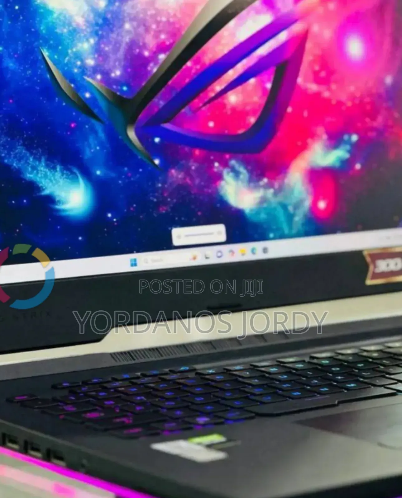 New Laptop Asus ROG Strix G15 16GB Intel Core i7 SSD 1T