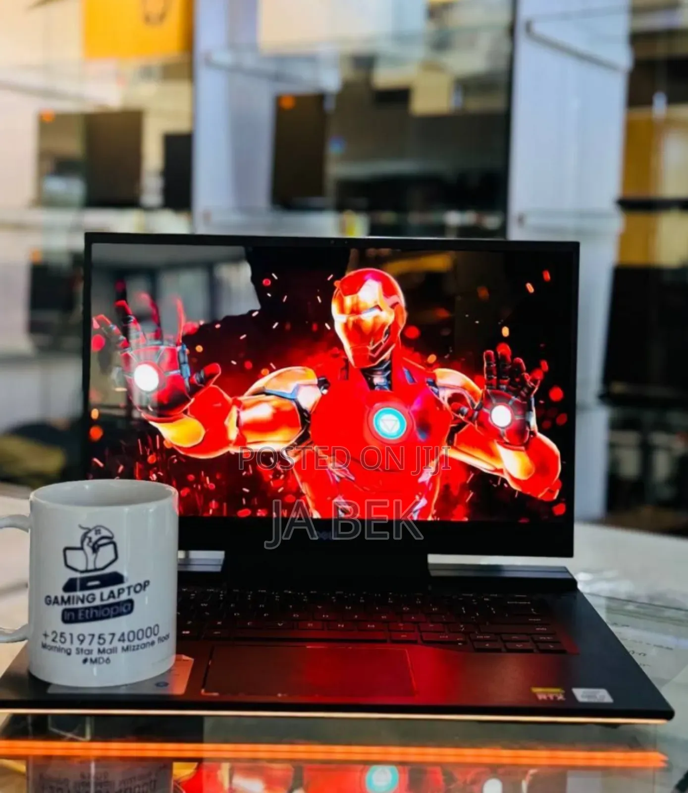 New Laptop Dell G7 15 7590 16GB Intel Core i7 SSD 512GB