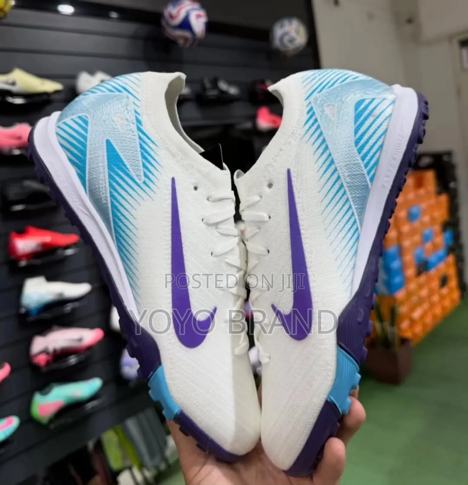 Nike Mercurial Vapor 16 Pro Tf Chromatic Edition Turf Boots F.B Shoes