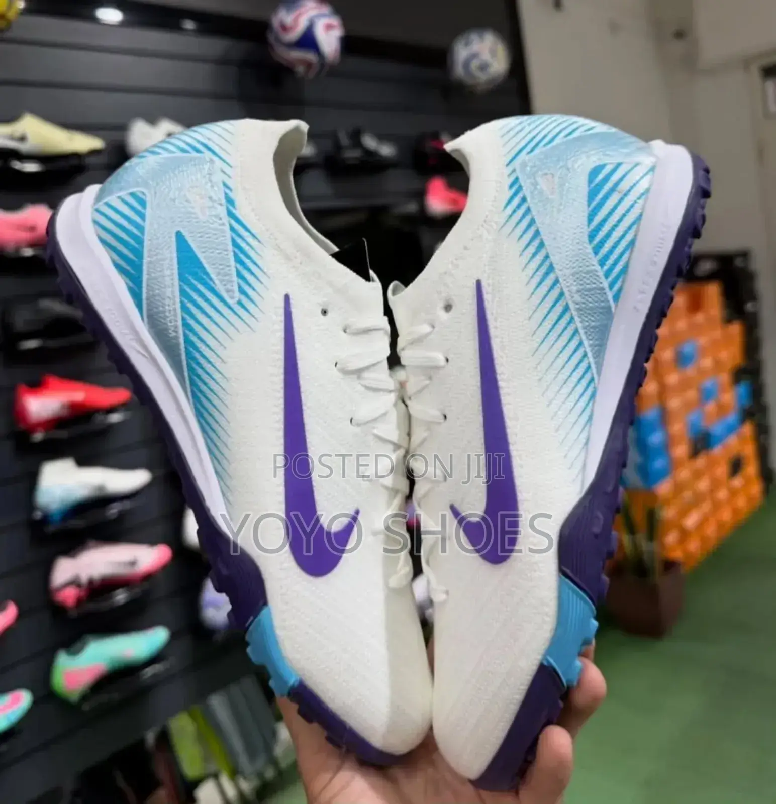 Nike Mercurial Vapor 16 Pro Tf Chromatic Edition Turf Boots F.B Shoes