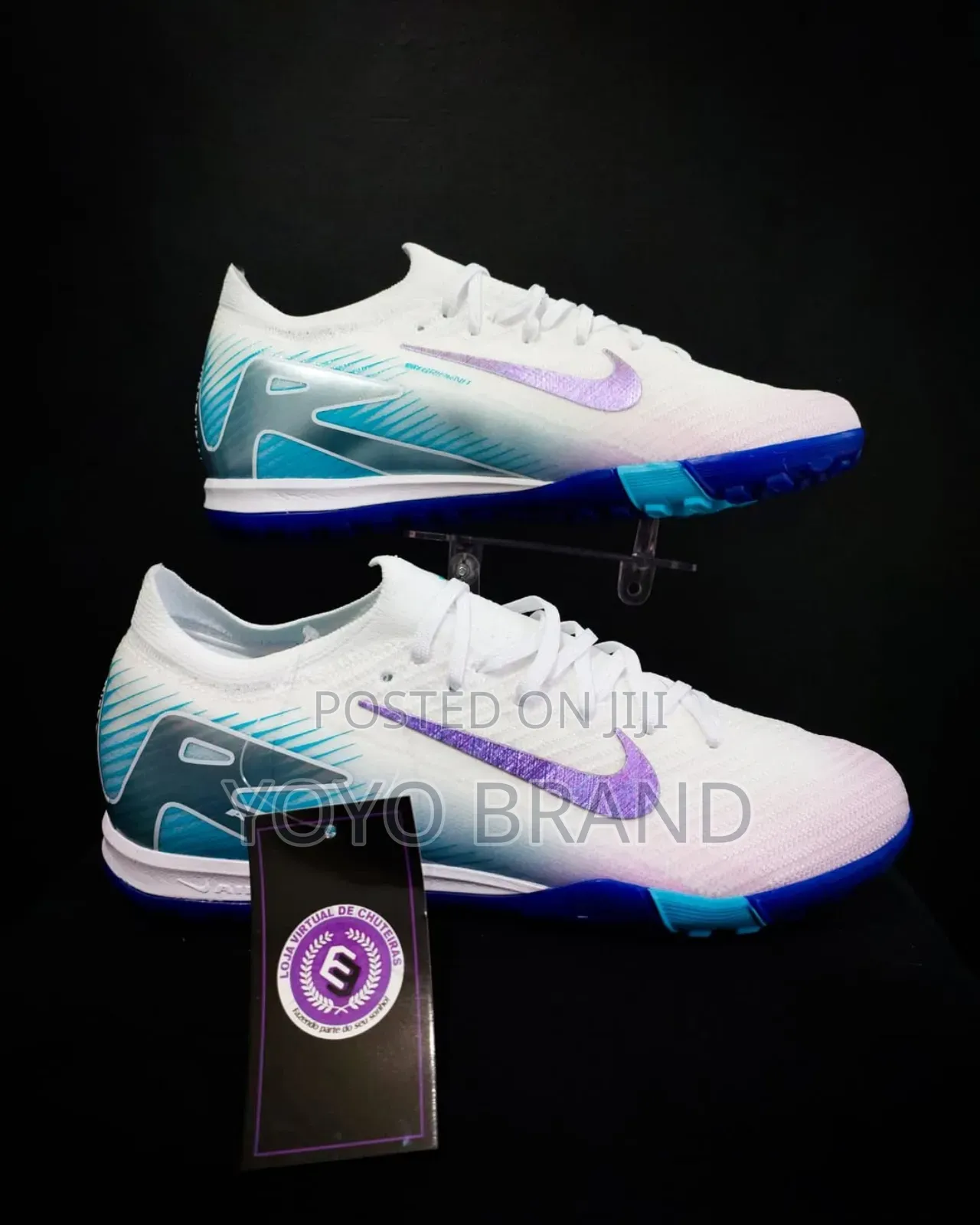 Nike Mercurial Vapor 16 Pro Tf Chromatic Edition Turf Boots F.B Shoes