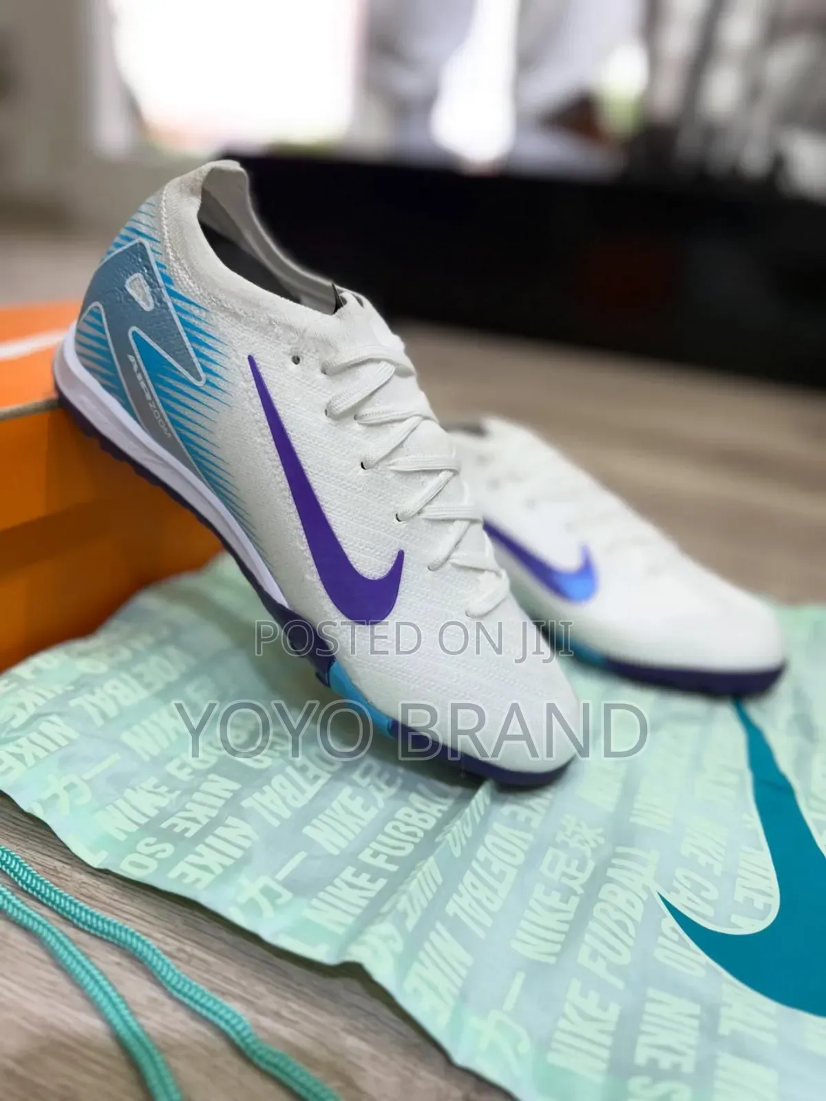 Nike Mercurial Vapor 16 Pro Tf Chromatic Edition Turf Boots F.B Shoes