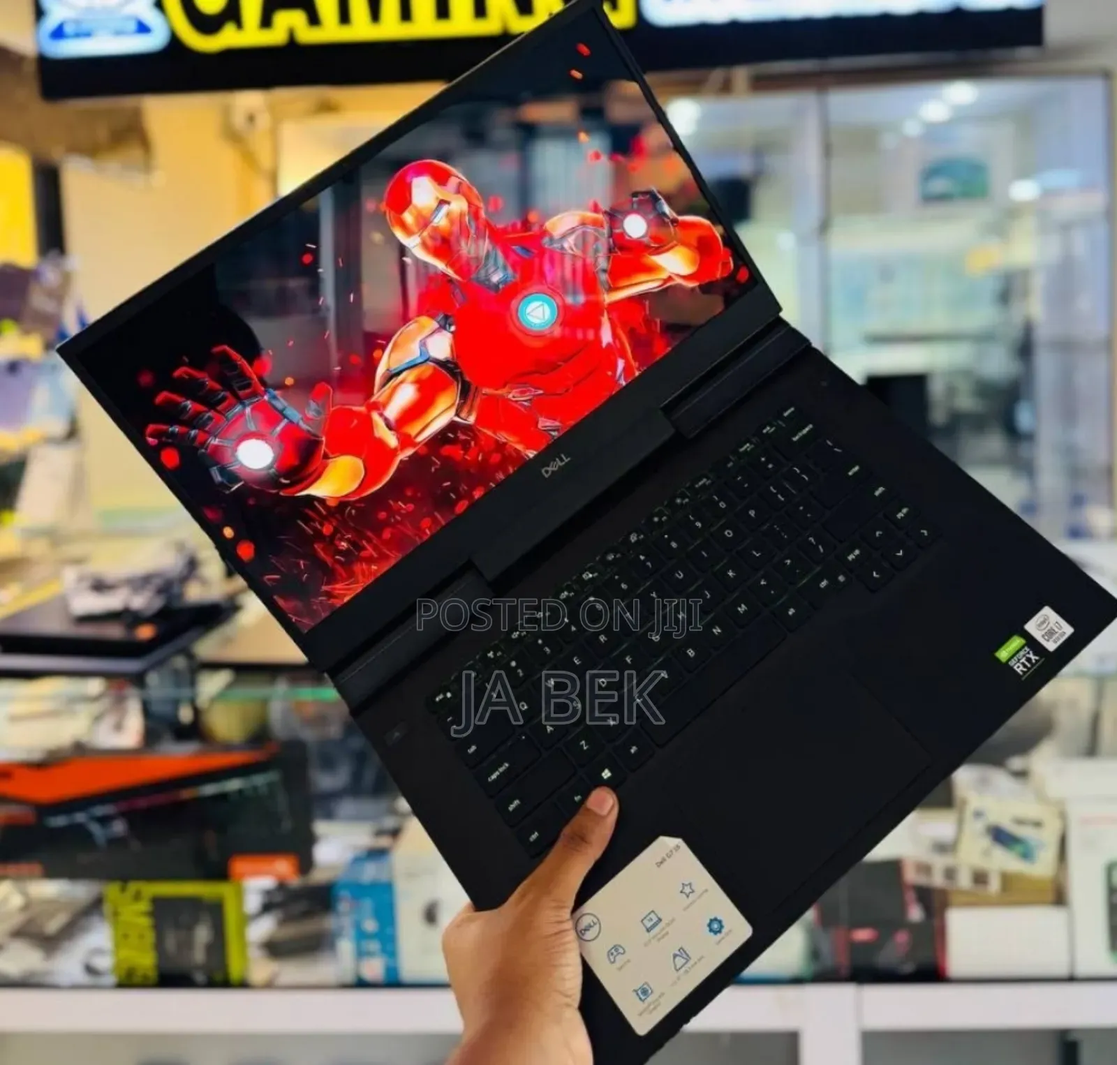 New Laptop Dell G7 15 7590 16GB Intel Core i7 SSD 512GB