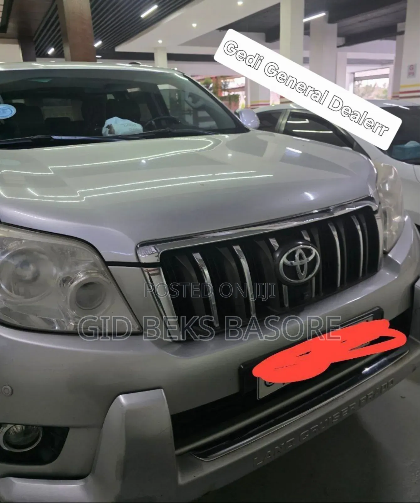 Toyota Land Cruiser Prado 2013 Silver