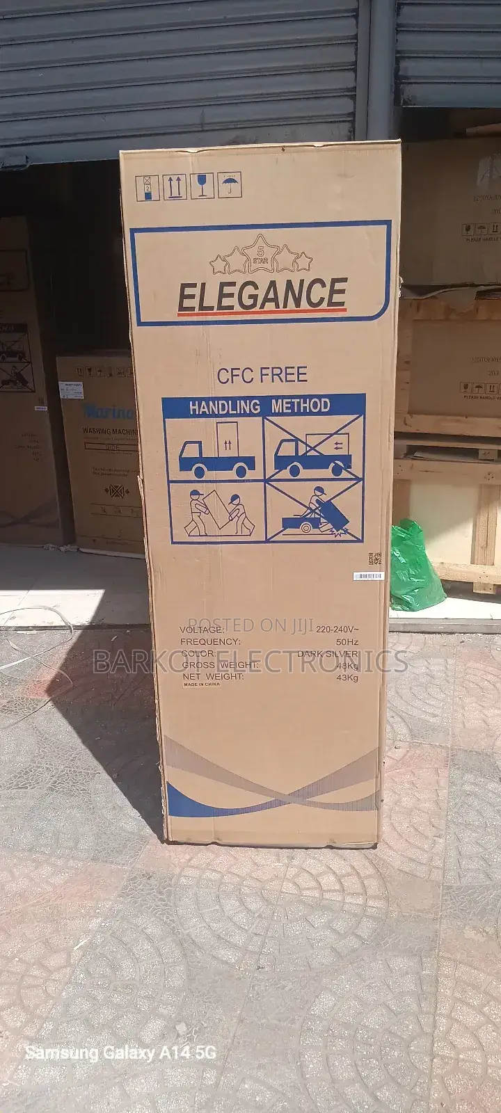 Elegance Refrigerator Model 340l Brand Model