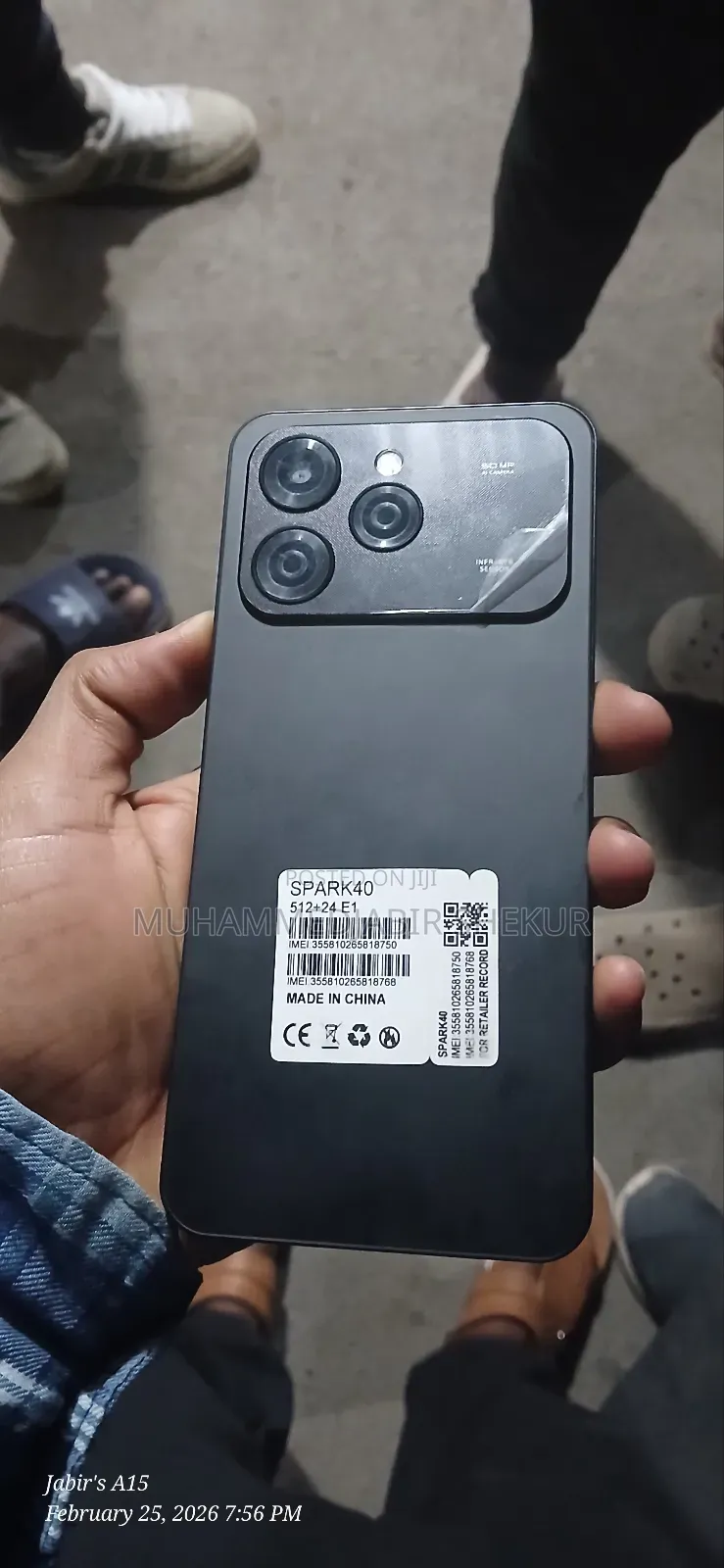 New Tecno Spark 40 Pro 128 GB Blue