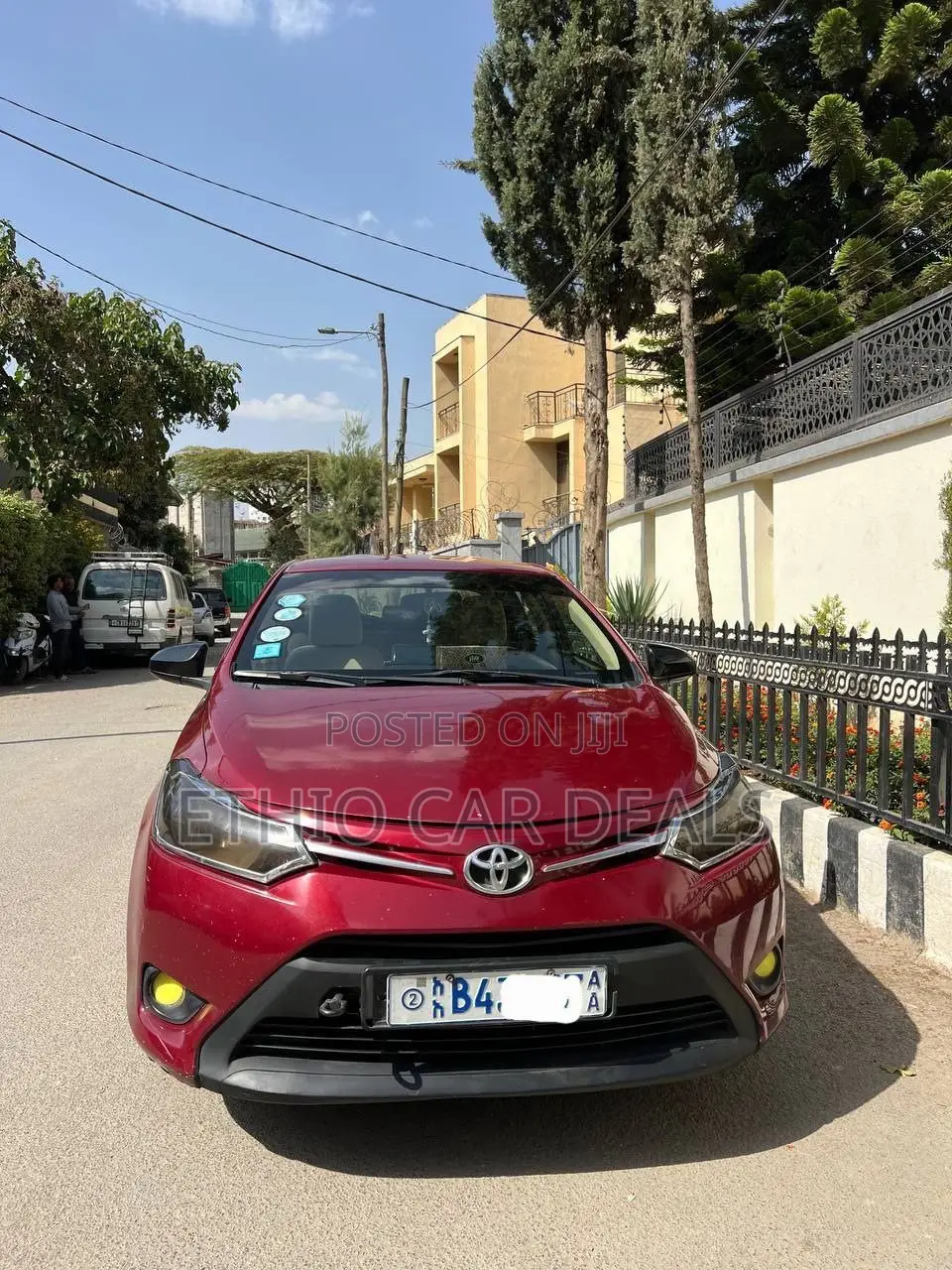 Toyota Yaris 2014 Red