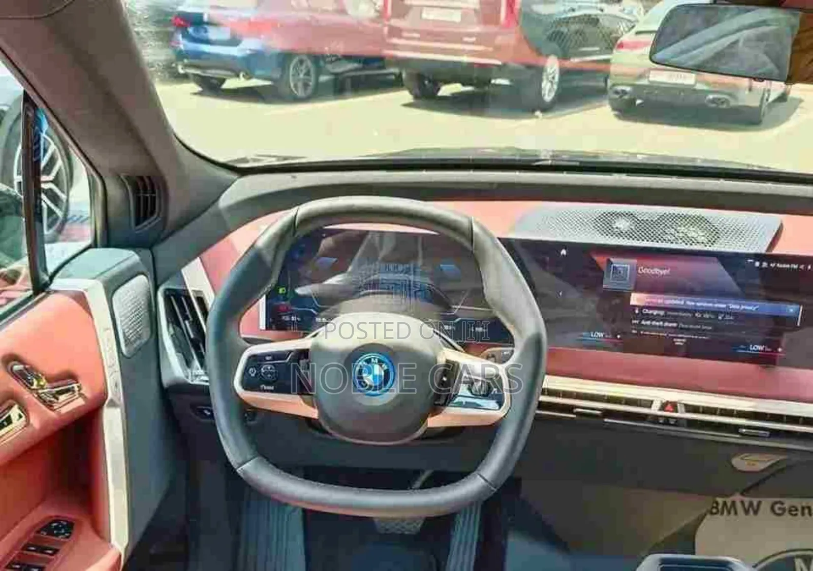 New BMW iX 2025 Matt Black