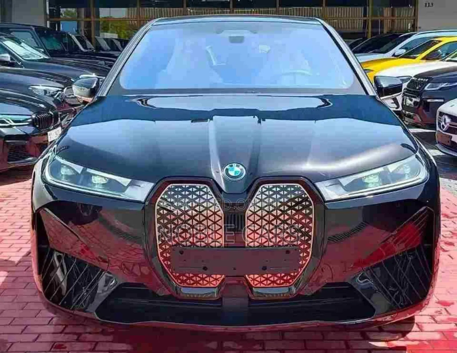 New BMW iX 2025 Matt Black