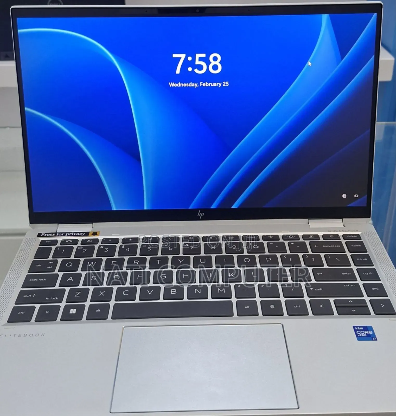 New Laptop HP EliteBook 840 G8 32GB Intel Core i7 SSD 512GB