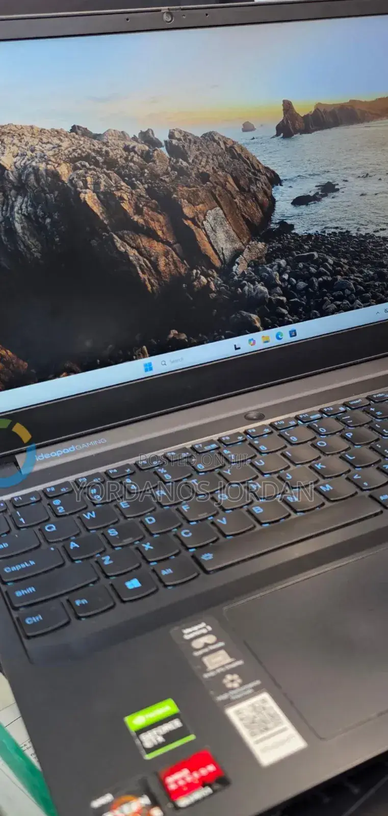 New Laptop Lenovo Ideapad Gaming 3 12GB AMD Ryzen 5 SSHD (Hybrid) 1.5T