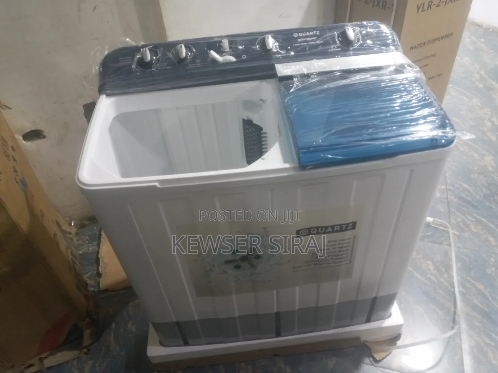 Quartz 12kg Washing Machine Manual System