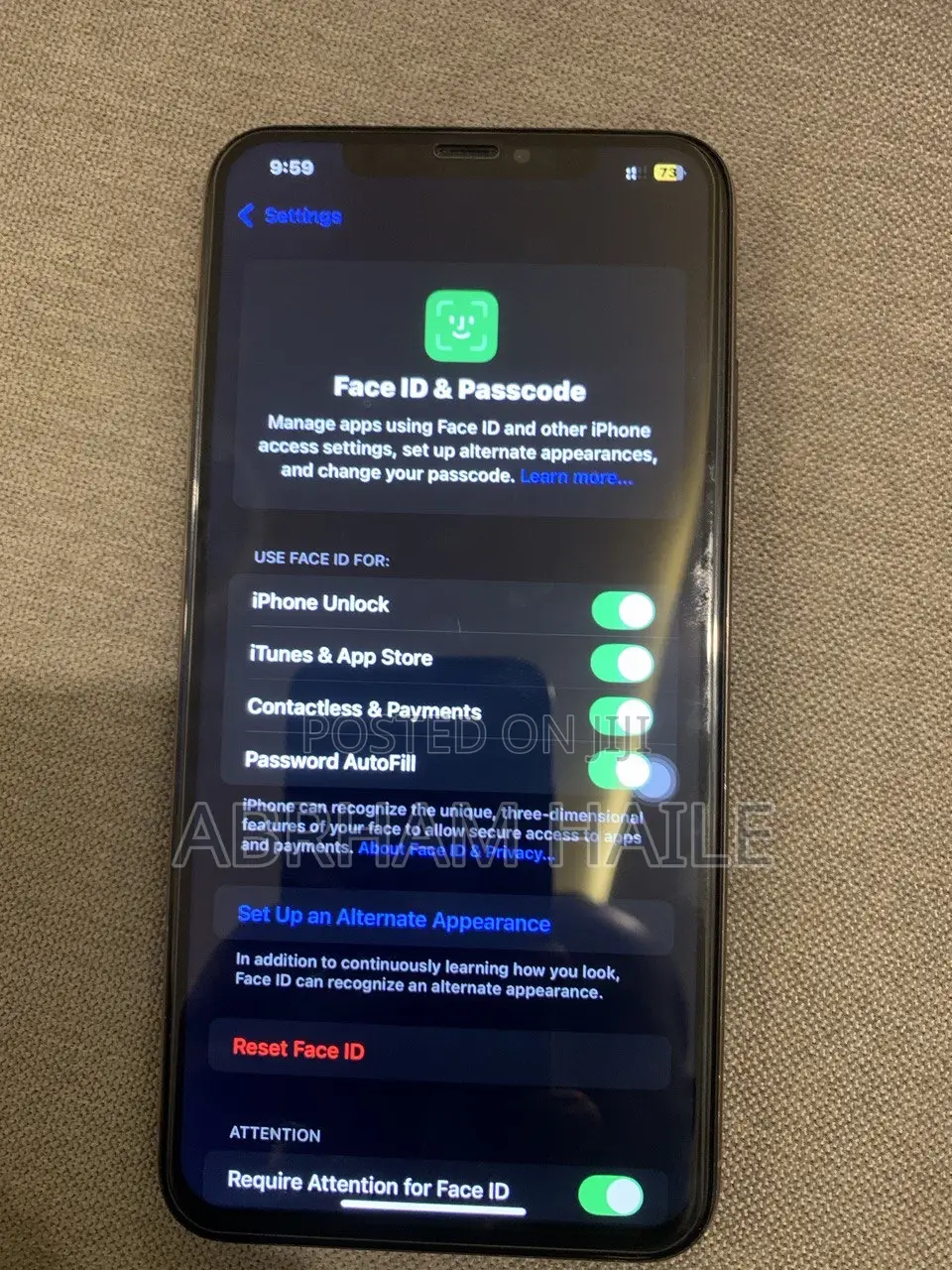 Apple iPhone XS Max 64 GB Gold