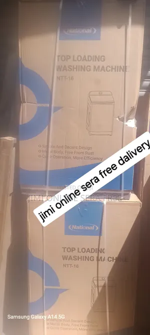 National Top Automatic Washing Mashin 16kg Quality Lauder New
