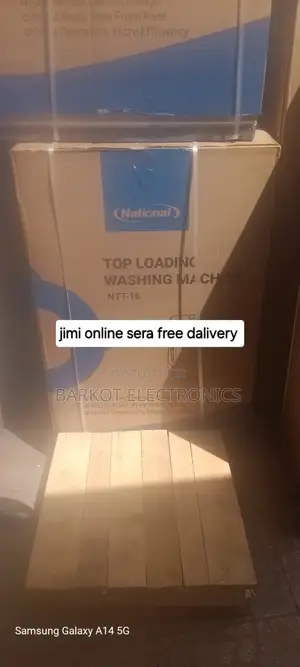 National Top Automatic Washing Mashin 16kg Quality Lauder New