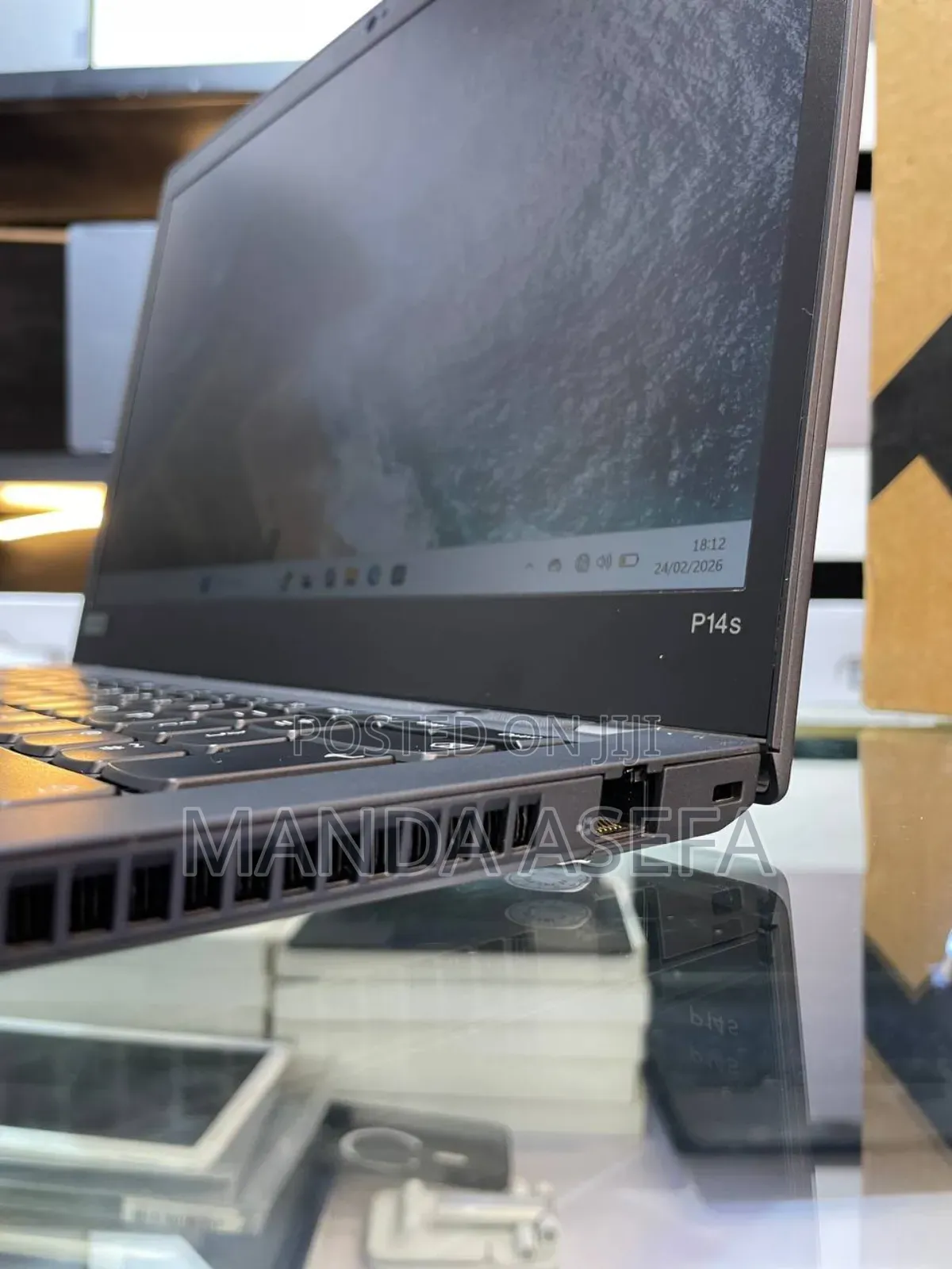 New Laptop Lenovo Thinkpad P14s 16GB Intel Core i7 SSD 512GB