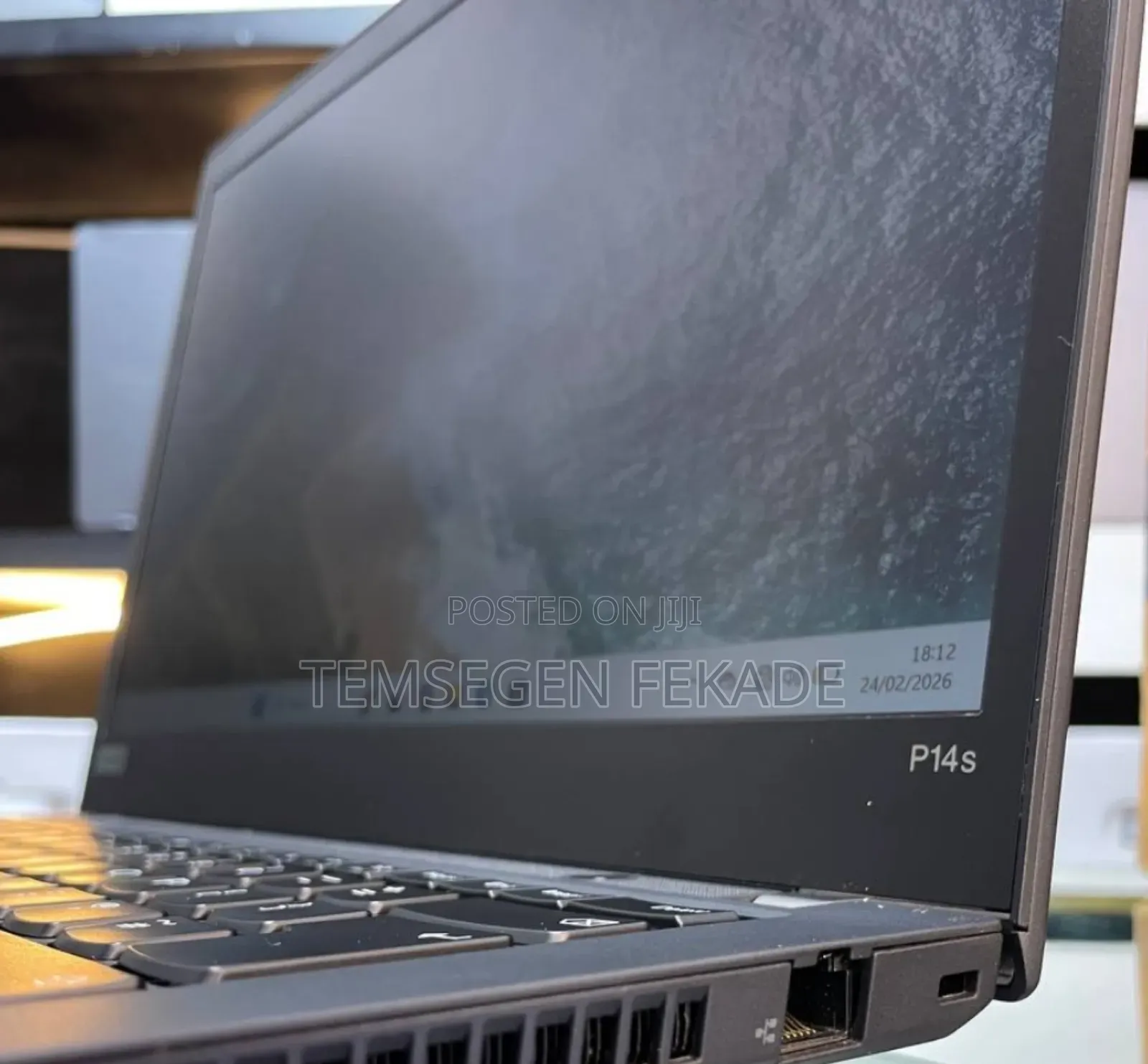 New Laptop Lenovo Thinkpad P14s 16GB Intel Core i7 SSD 512GB