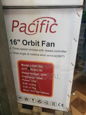 Brand New Pacific 16" Orbit Fan (Model: Ls40-16a)