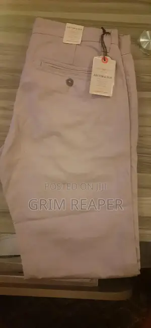 Cotton Silk Man Trousers