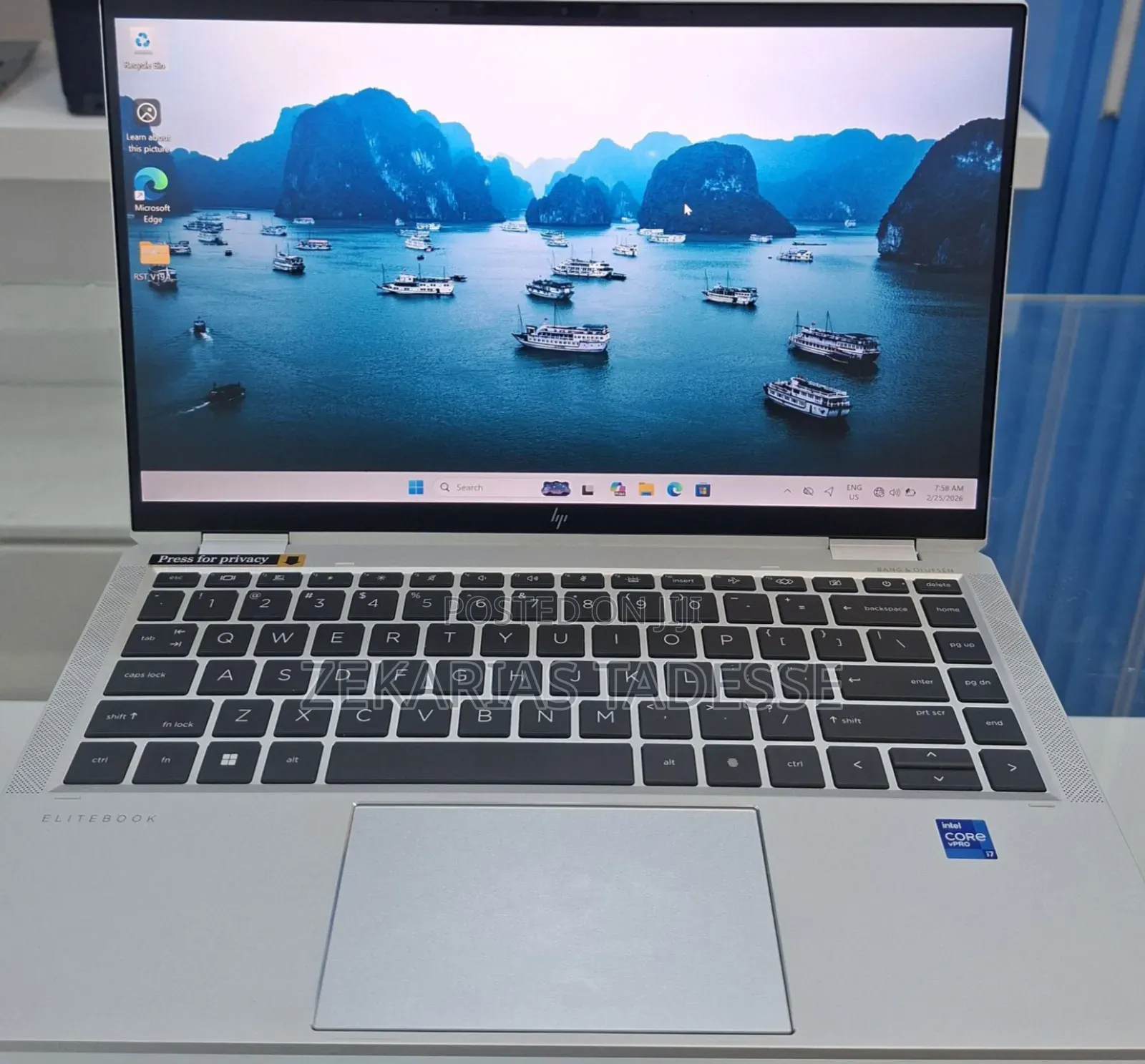 New Laptop HP EliteBook 1040 G8 16GB Intel Core i7 SSD 512GB