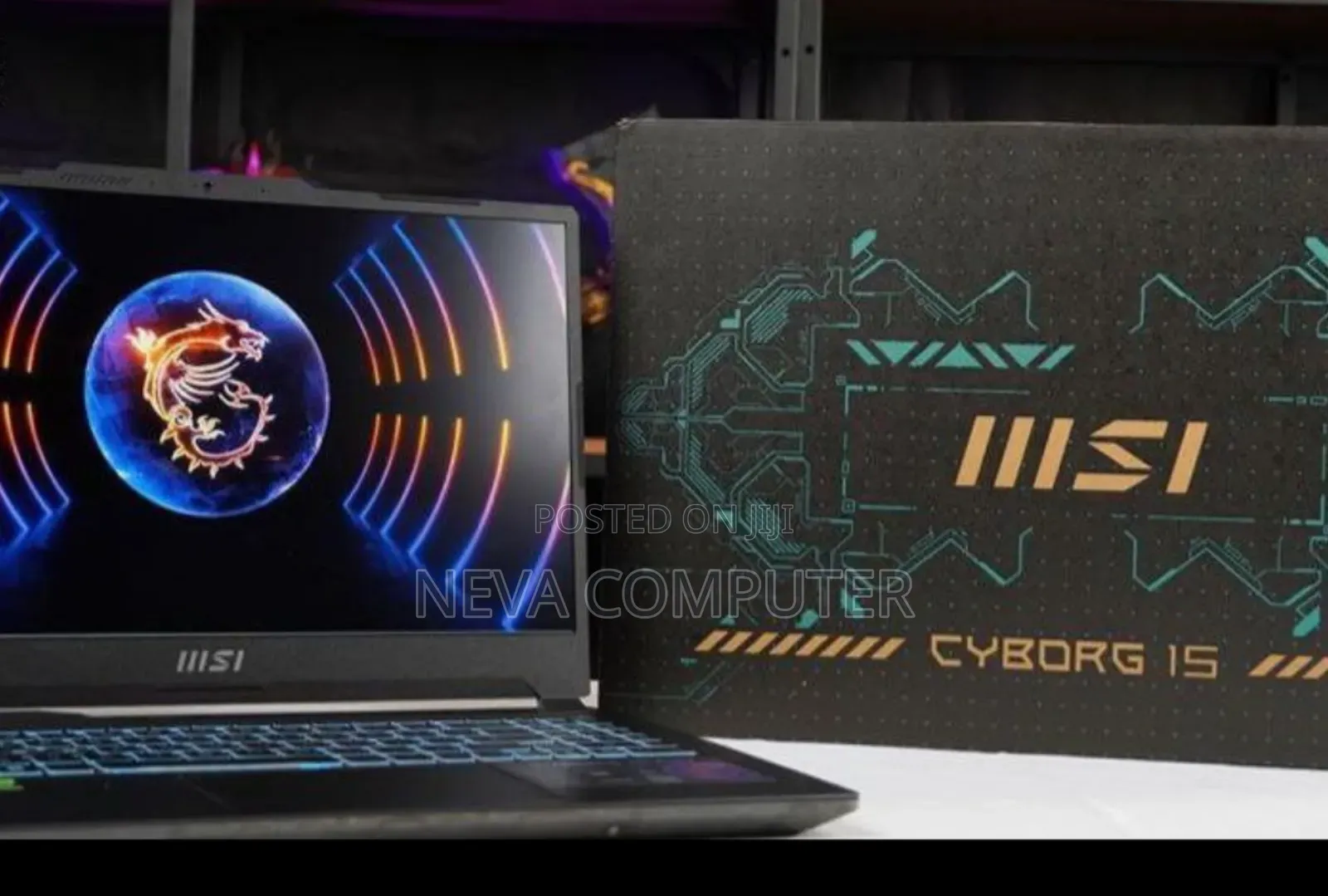 New Laptop MSI Cyborg 15 16GB Intel Core i7 SSD 1T