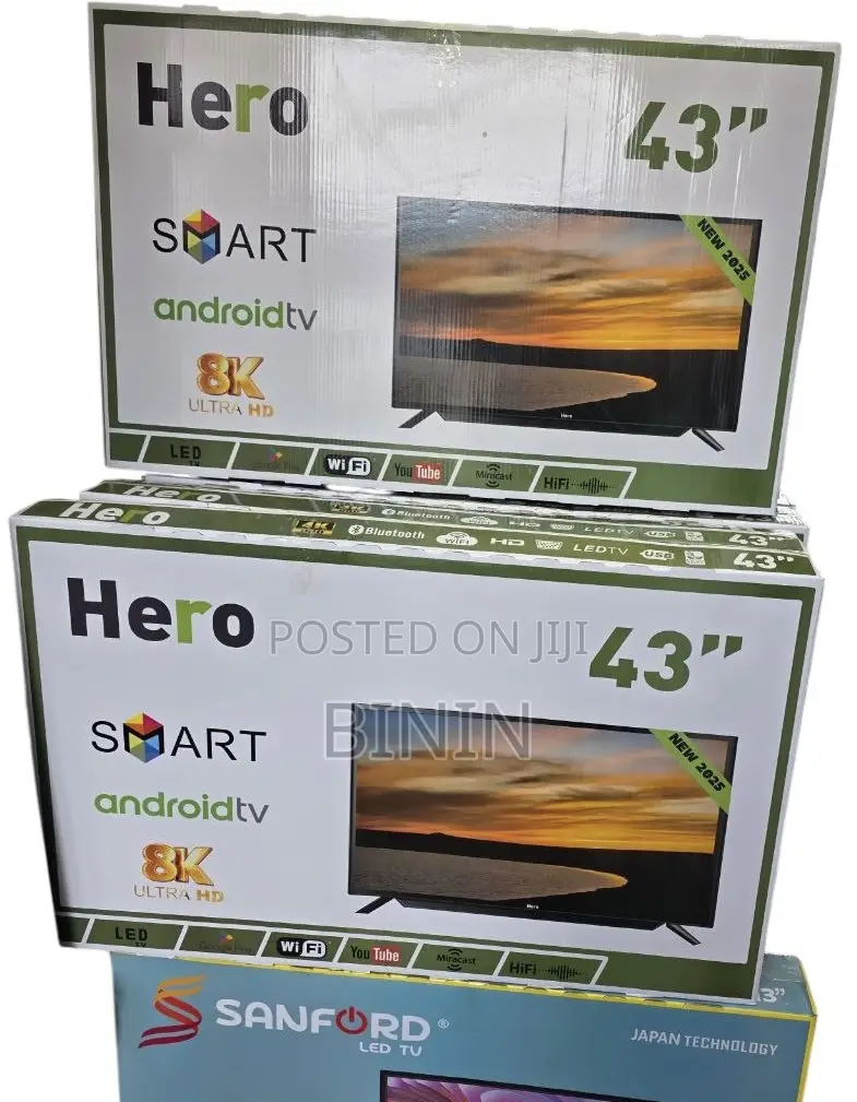 Hero Tv 43in Smart Tv Delivers