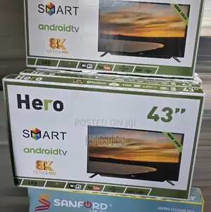 Hero Tv 43in Smart Tv Delivers