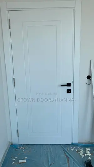 Room Doors From Crown Doors Made of Natural Stone and Wooden Fiber