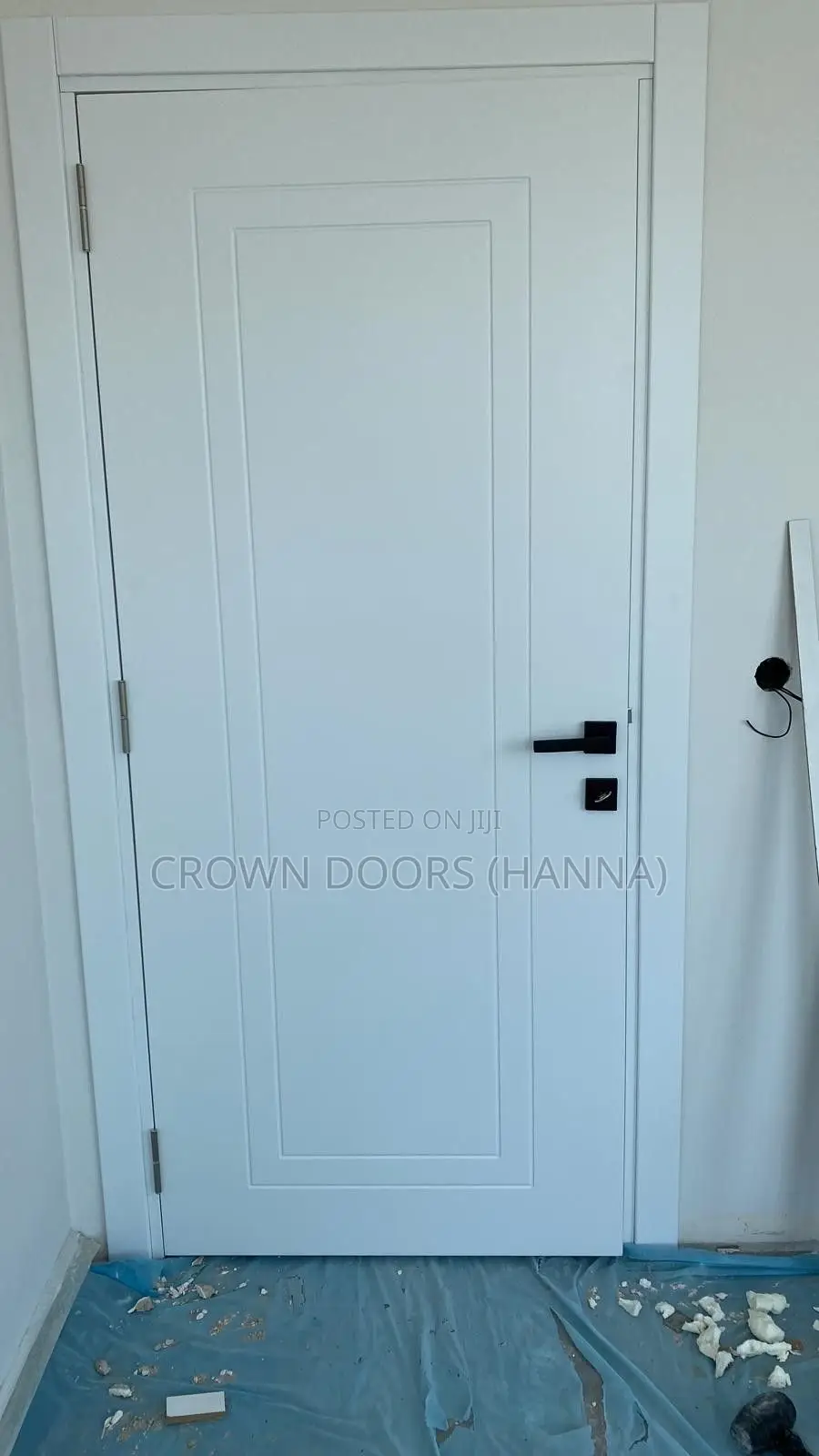 Room Doors From Crown Doors Made of Natural Stone and Wooden Fiber
