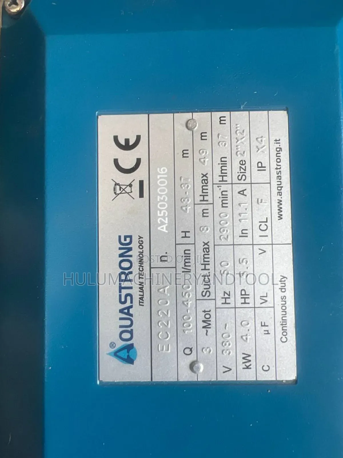 Aquastrong Italian Technology