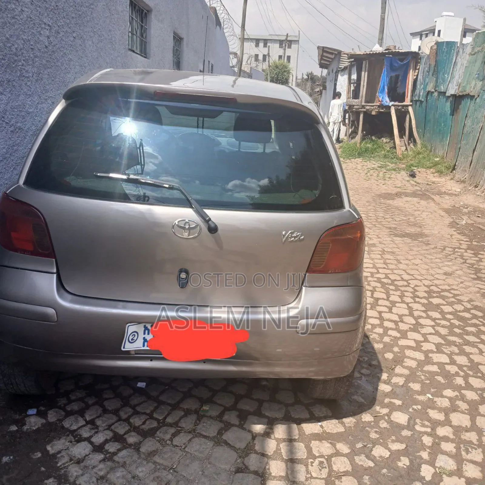 Toyota Yaris 1.4 2002 Gray