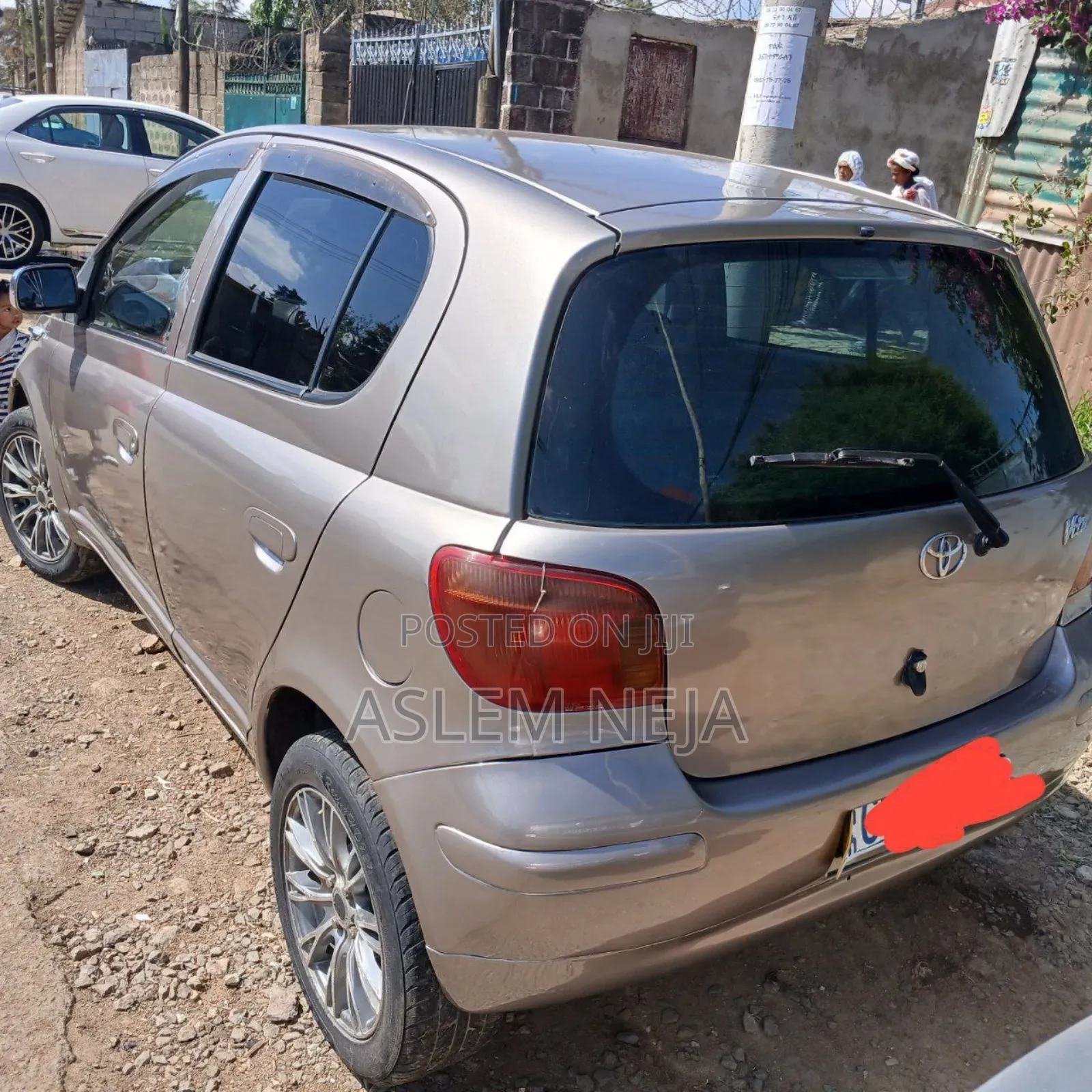 Toyota Yaris 1.4 2002 Gray