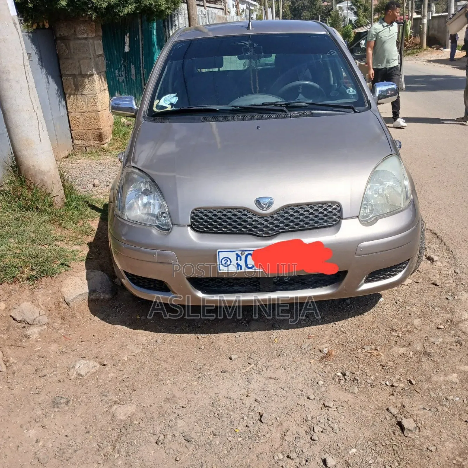 Toyota Yaris 1.4 2002 Gray