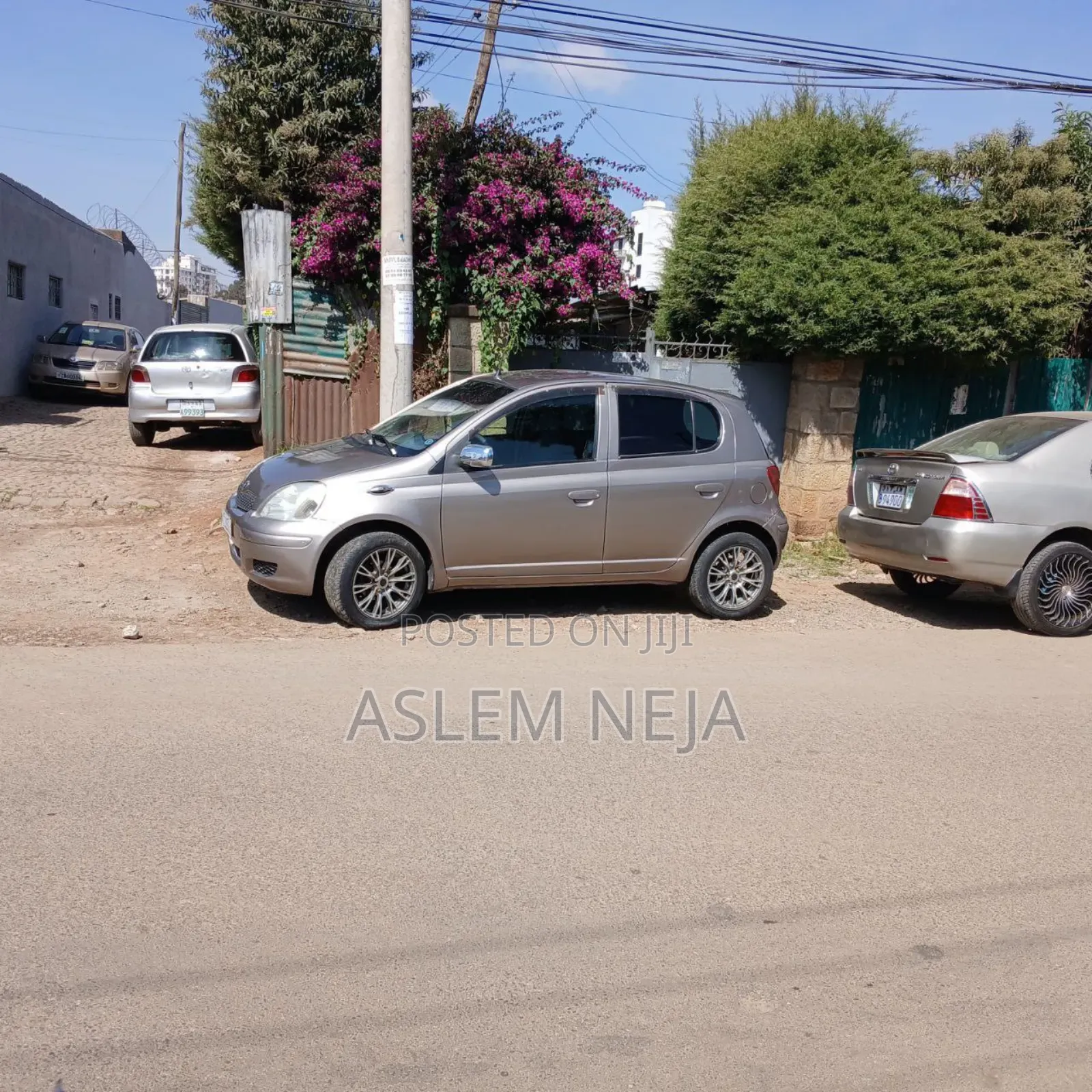 Toyota Yaris 1.4 2002 Gray