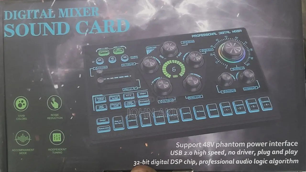 Digital Mixer Sound Card Sx91