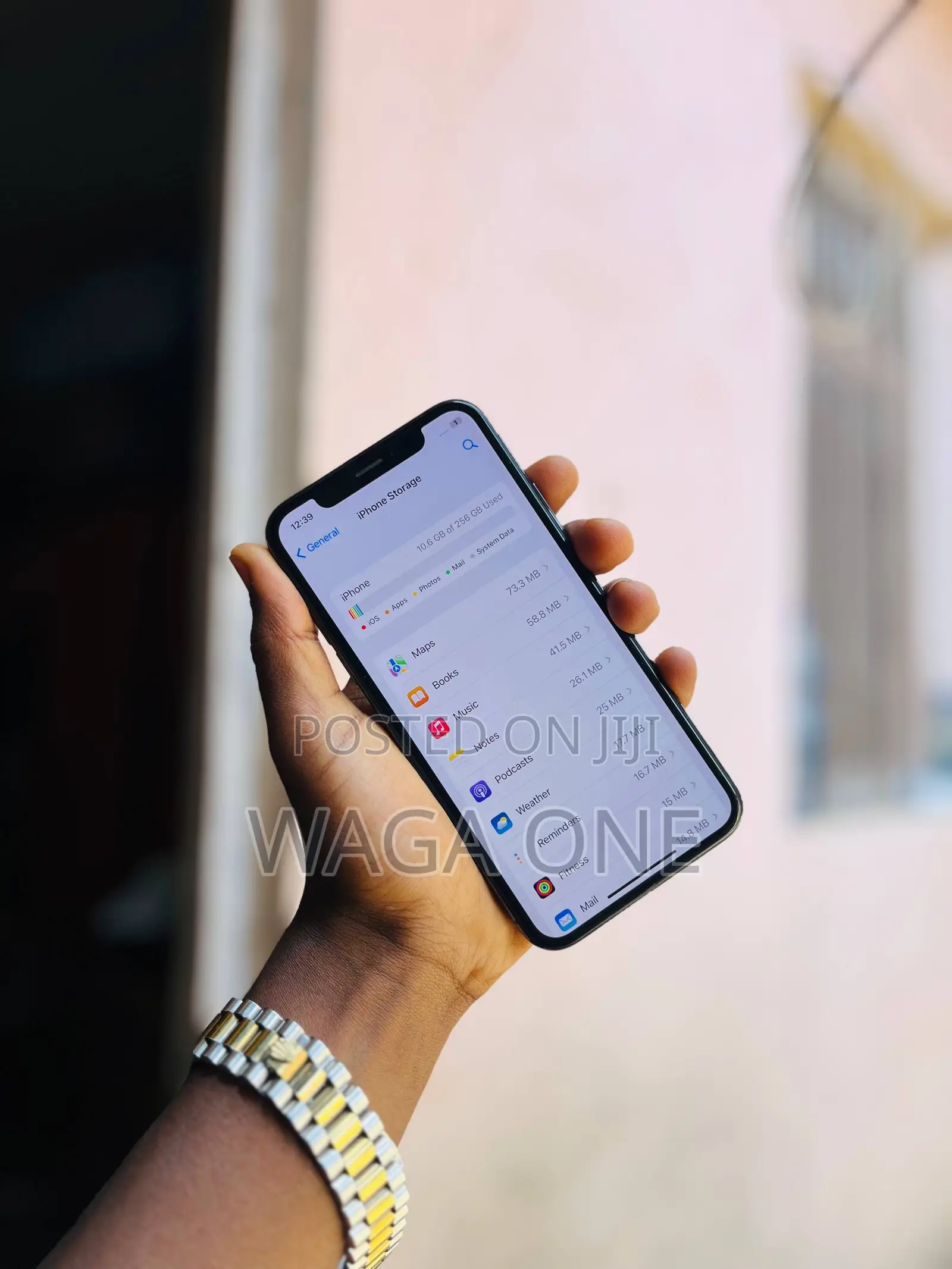 New Apple iPhone X 256 GB Black