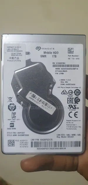 Almost New 1tb Seagate Internal Hard Disk