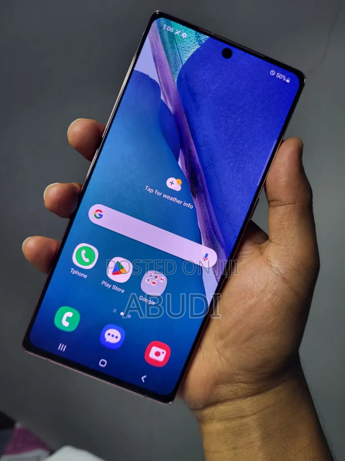 New Samsung Galaxy Note 20 5G 256 GB Bronze