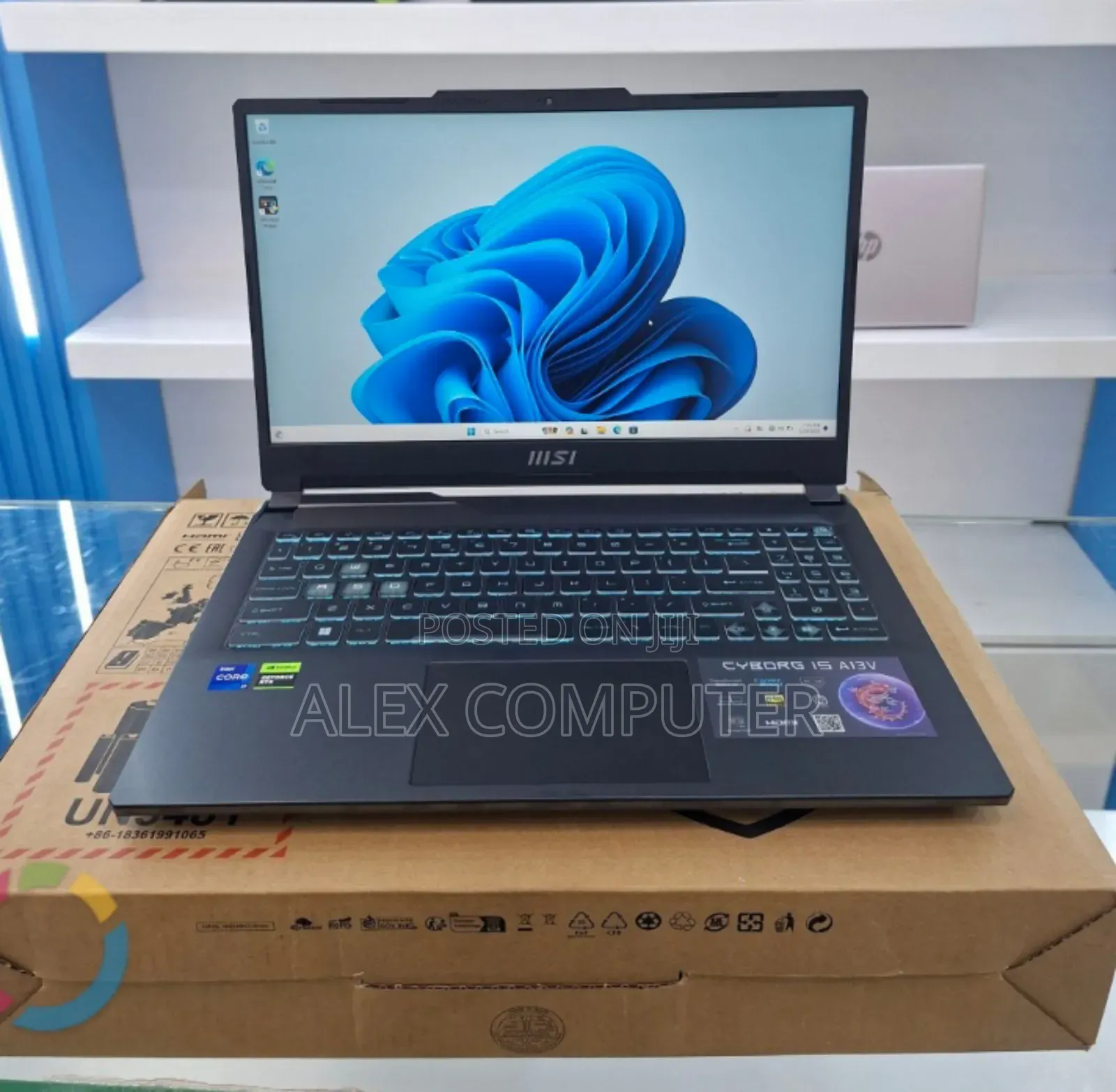 New Laptop MSI Cyborg 15 16GB Intel Core i7 SSD 1T