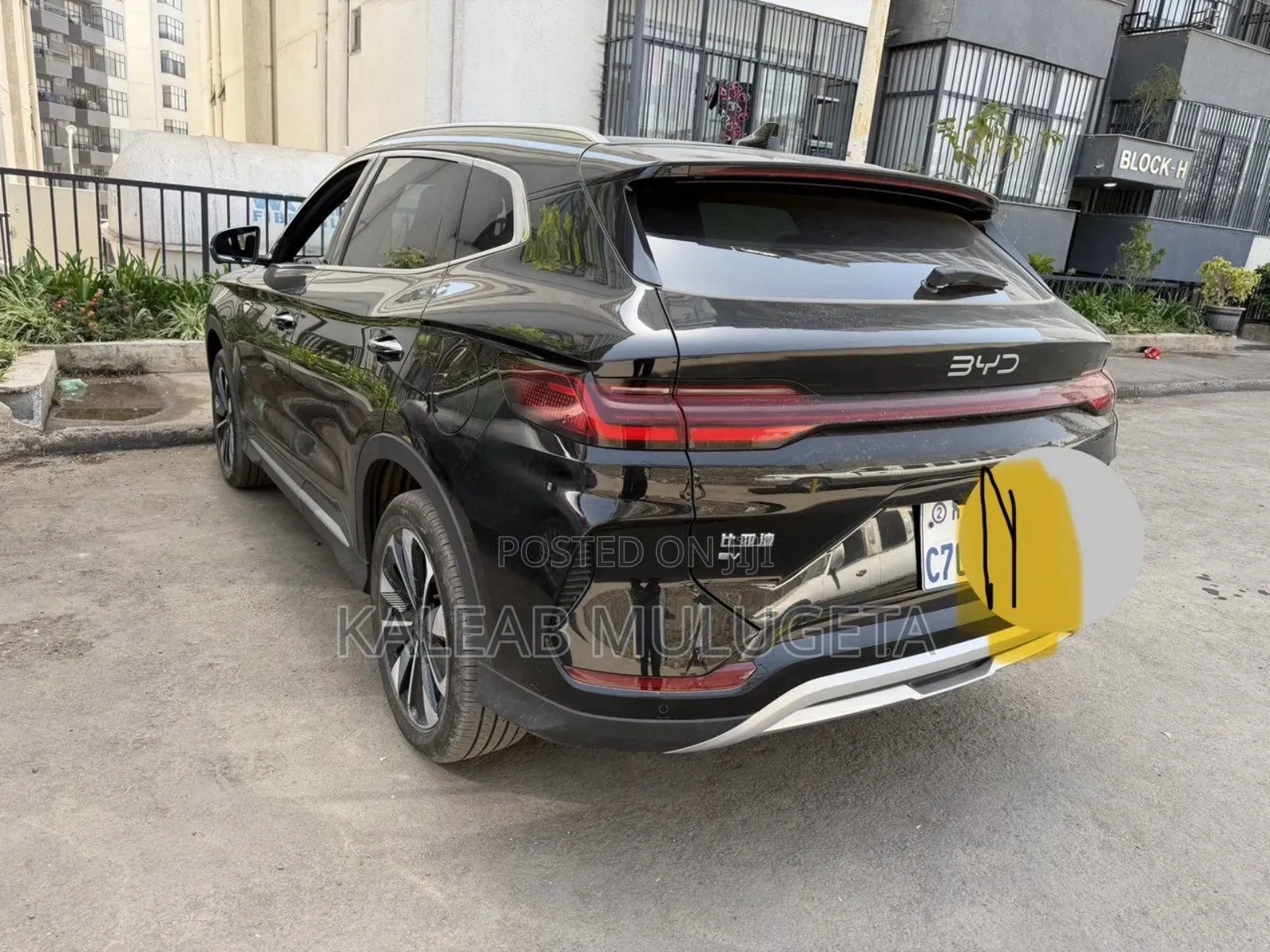 BYD Song Plus EV FWD 2024 Black