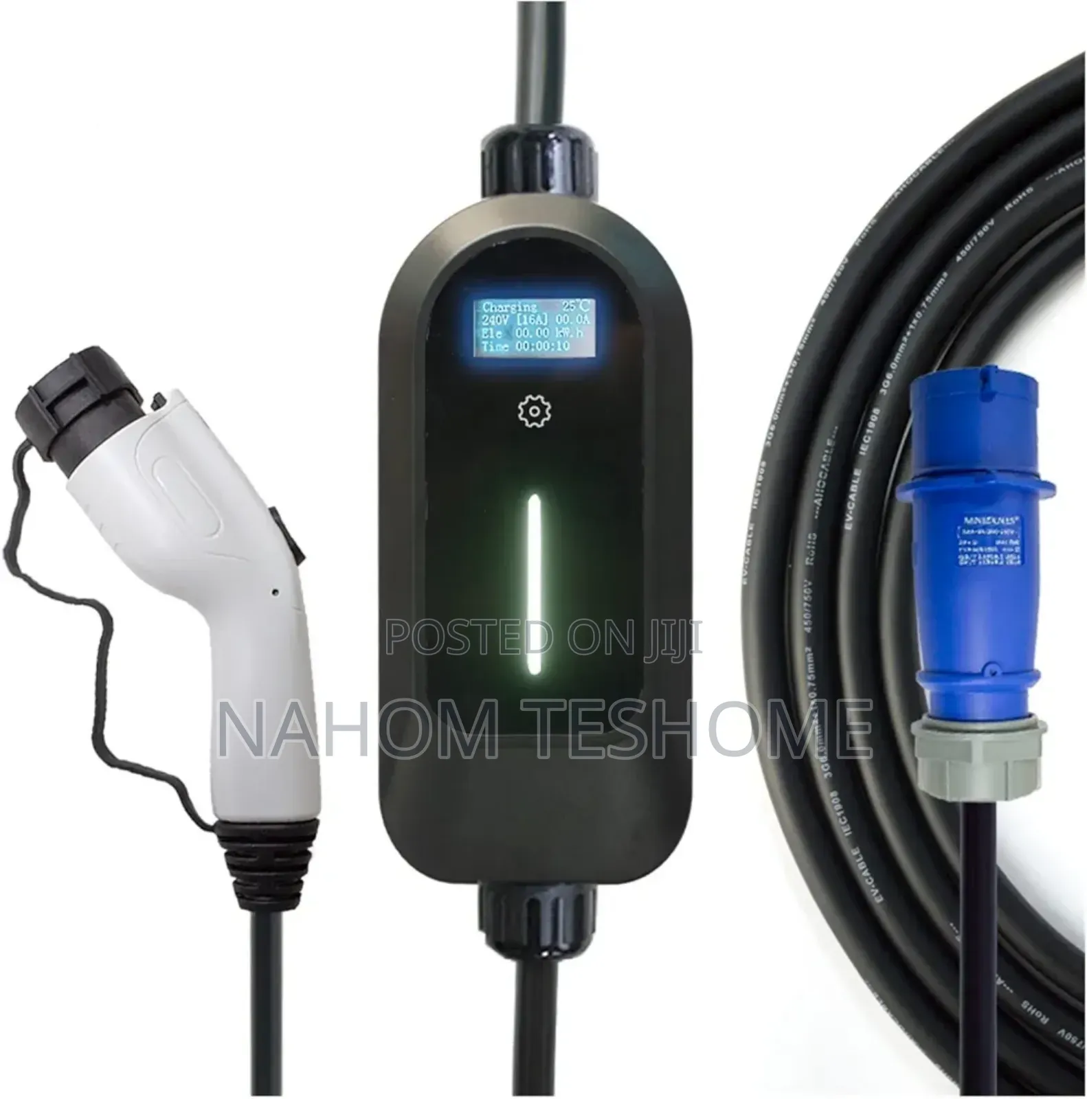 Electric Car Charger 32 Amp 1 Phase GBT Plug Home Charger 5m Cable
