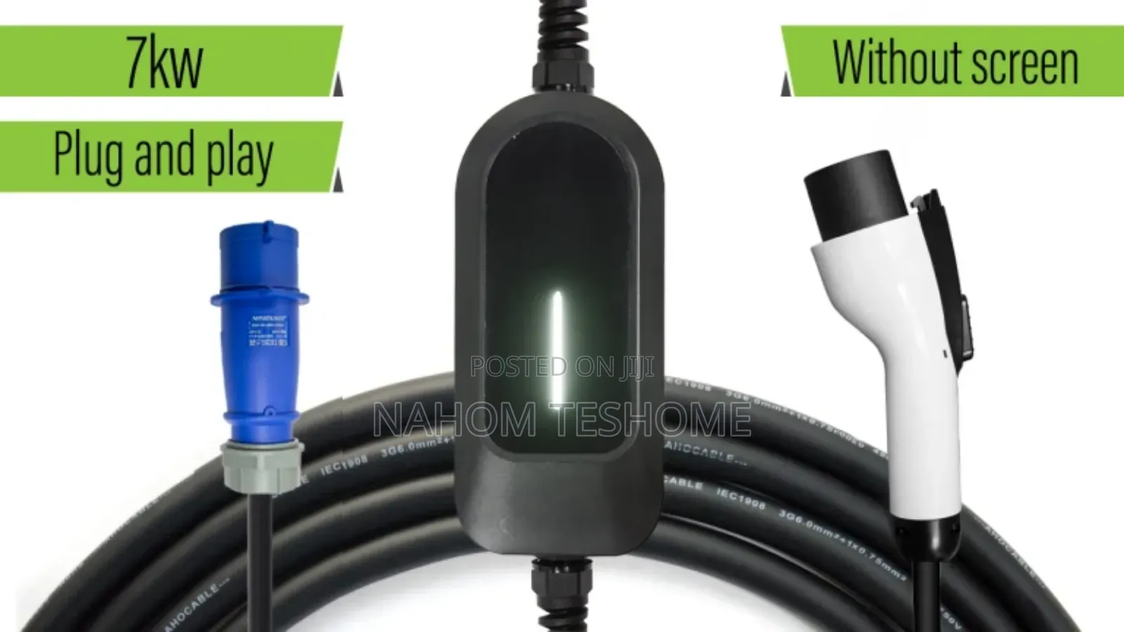 Electric Car Charger 32 Amp 1 Phase GBT Plug Home Charger 5m Cable