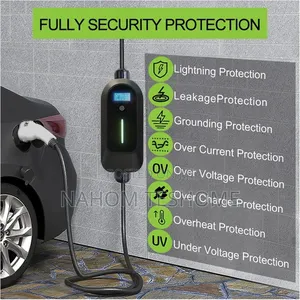 Electric Car Charger 32 Amp 1 Phase GBT Plug Home Charger 5m Cable