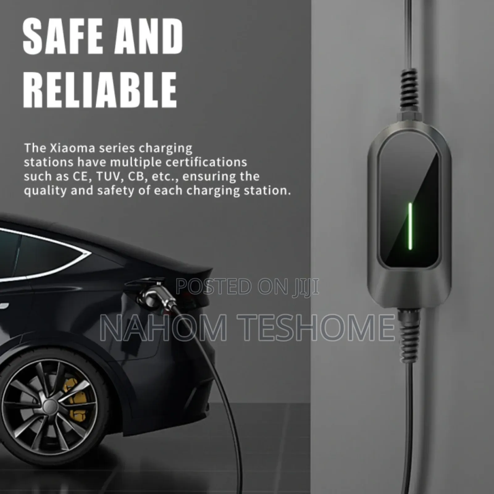 Electric Car Charger 32 Amp 1 Phase GBT Plug Home Charger 5m Cable