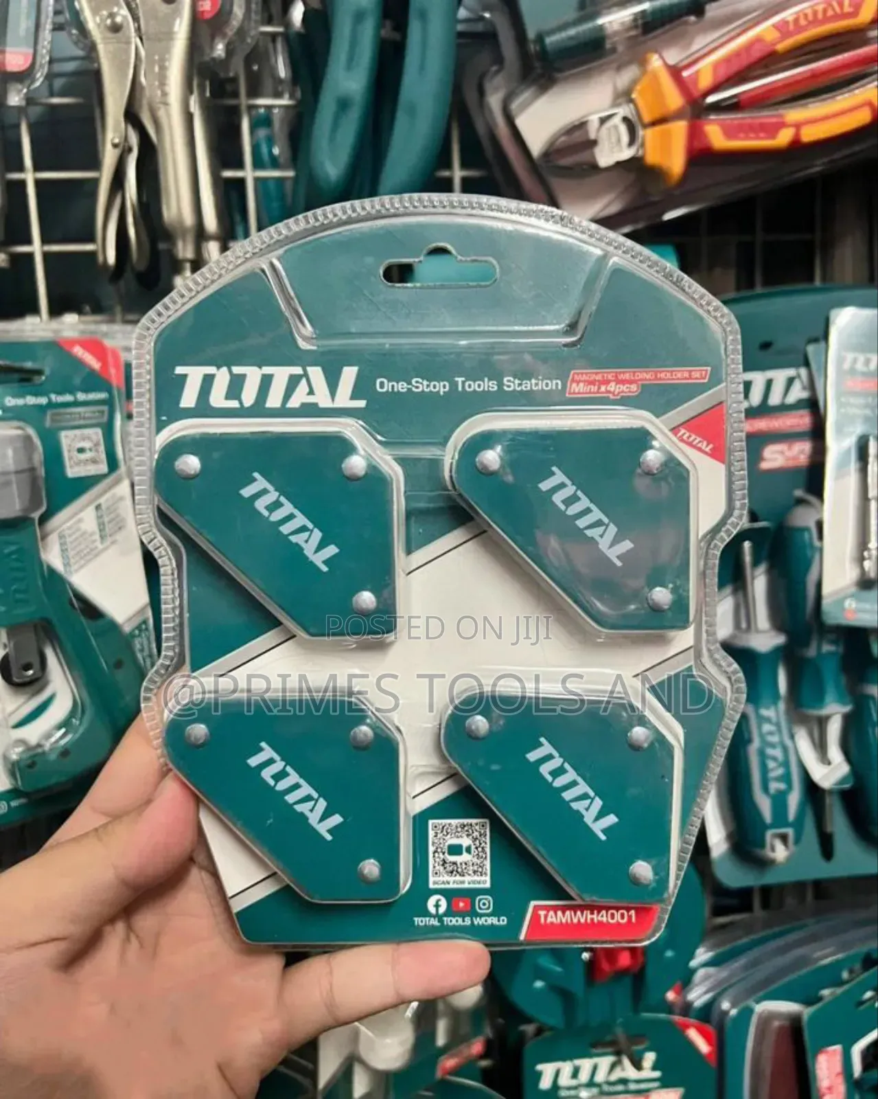 Total Magnetic Welding Holder Set