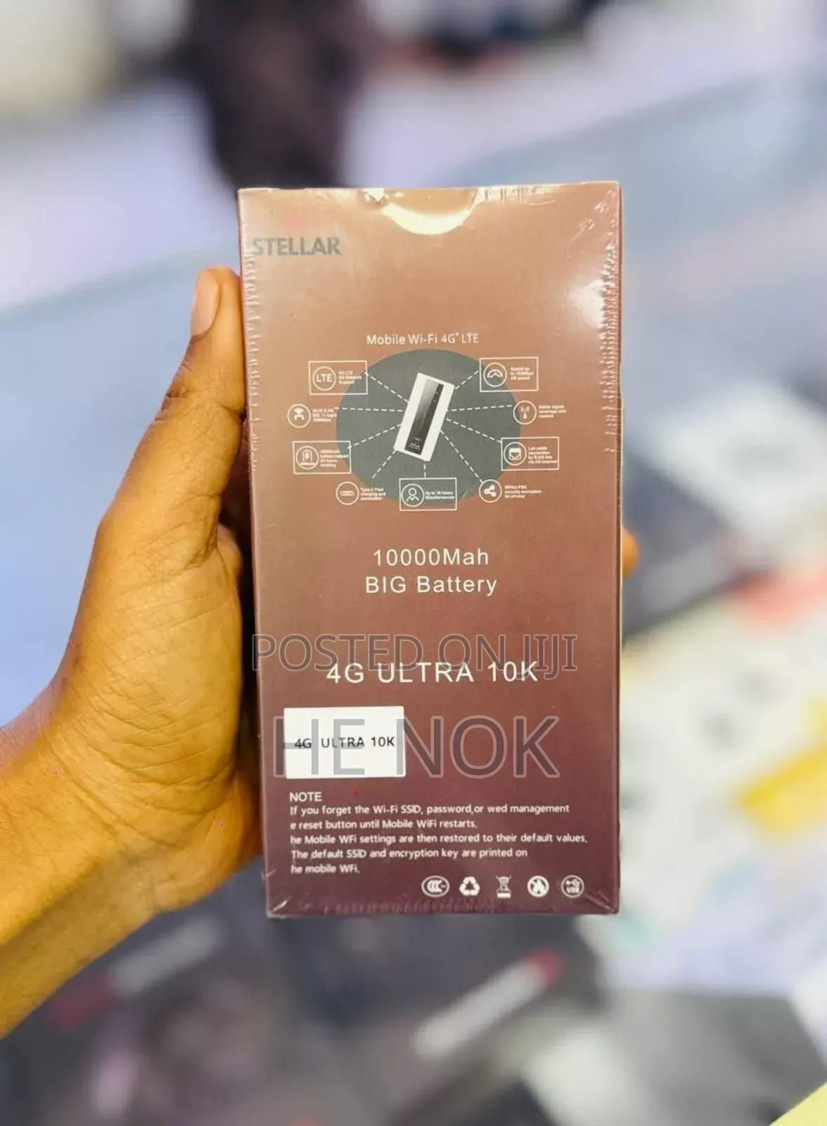 Stellar Hand Wifi Router 10,000mah Battery