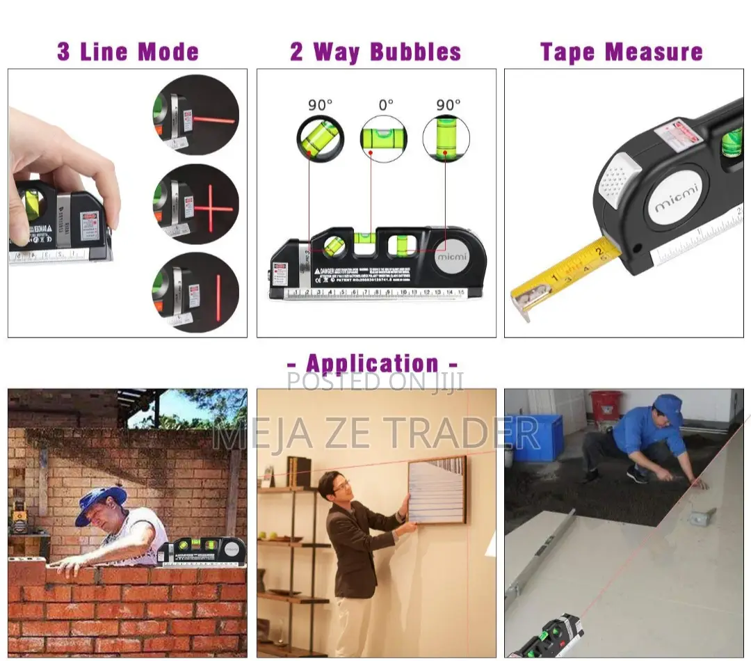 Measuring,Leaser,Ruler Level Bubble
