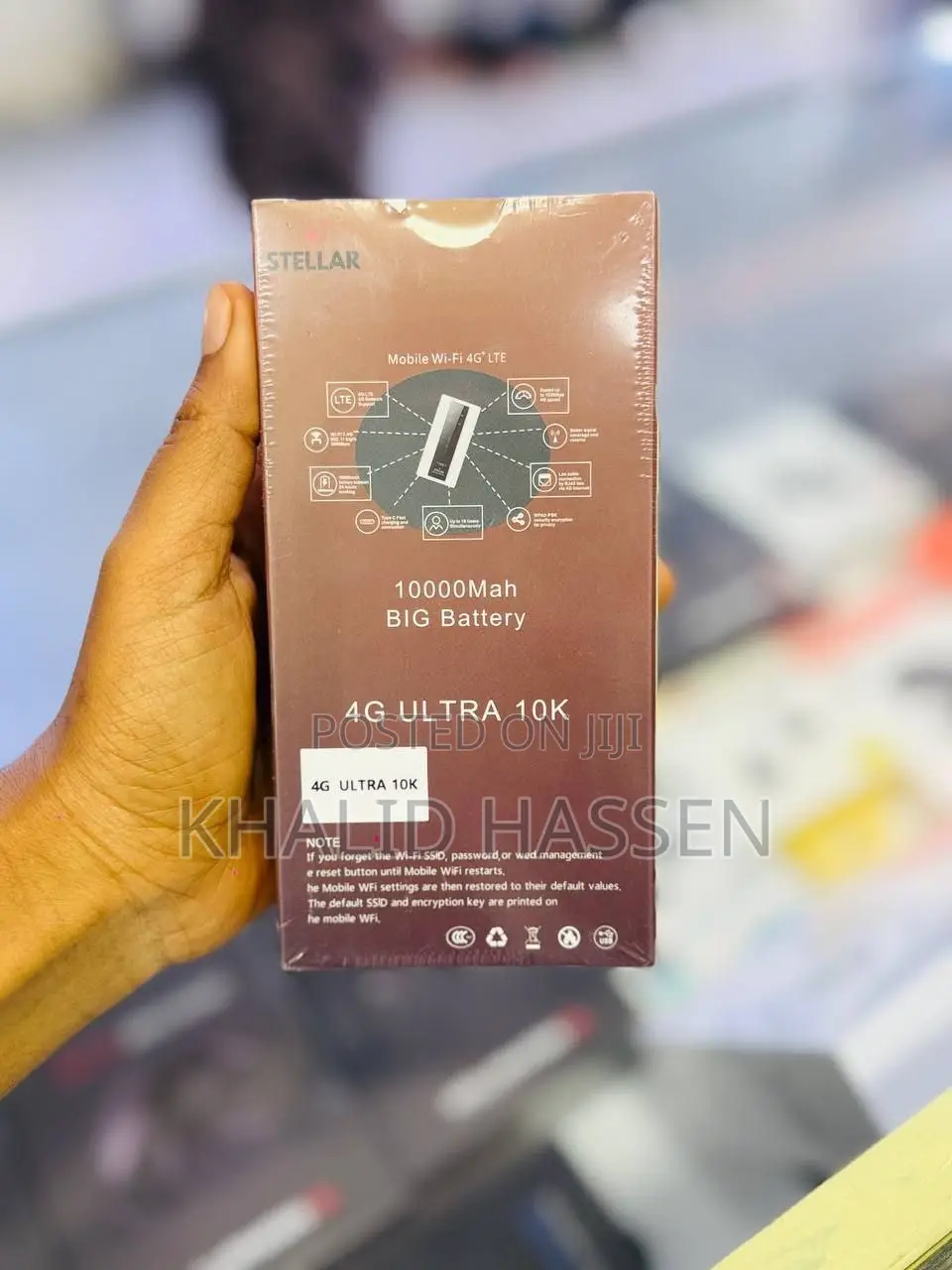 Stellar 4g Ultra | Power Bank + 4g Portable Wifi Router