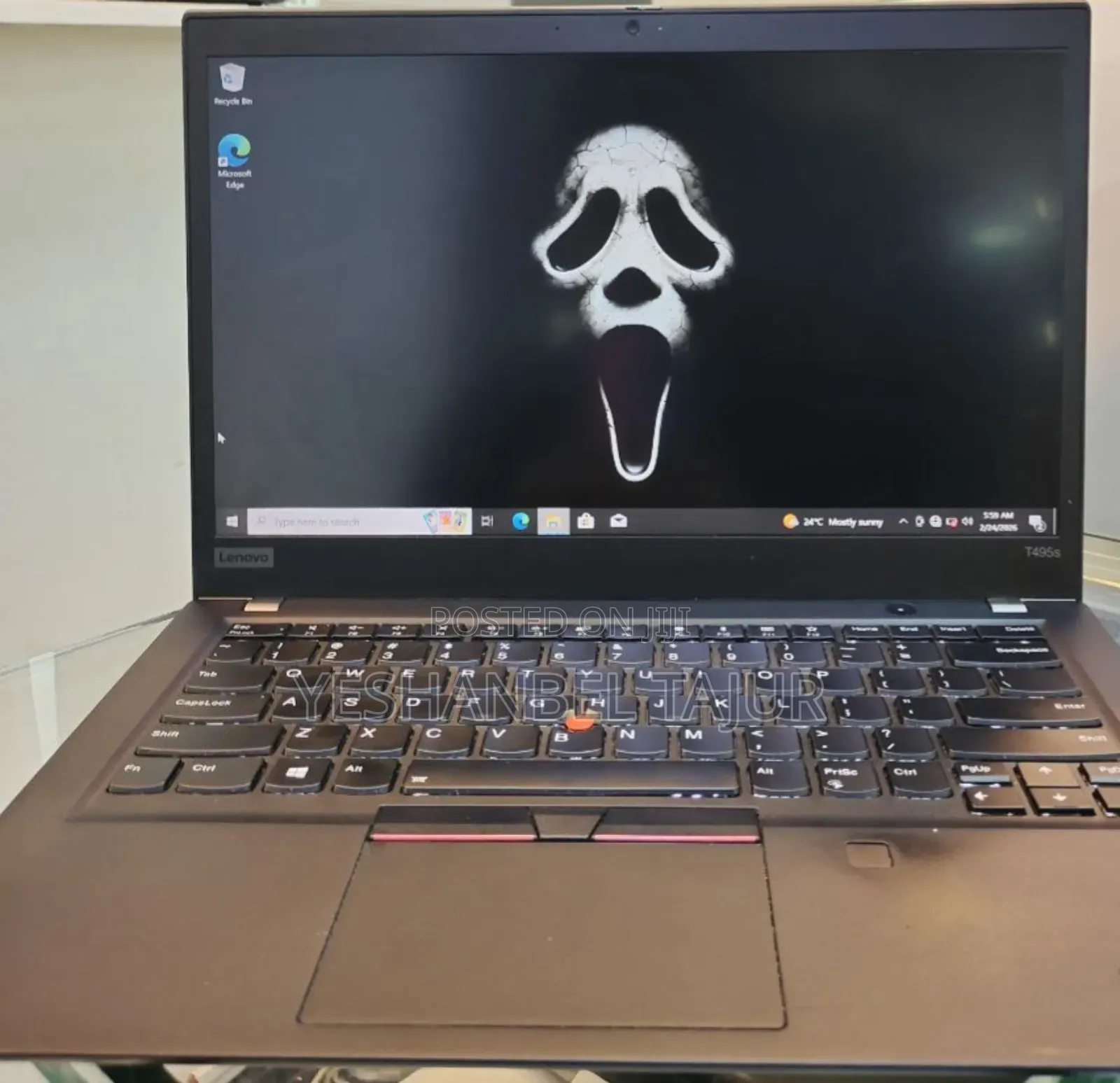 New Laptop Lenovo ThinkPad t495s 16GB AMD Ryzen 5 SSD 512GB