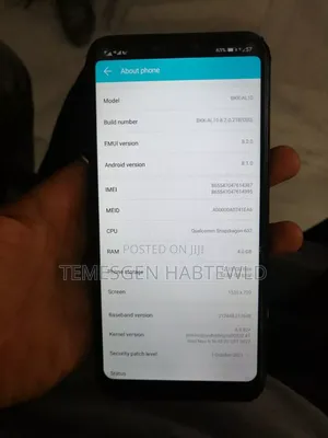 Huawei Honor Note 8 32 GB Blue